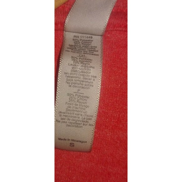 Jackson Hole Still Works Wyoming Womens Small Next Level T Shirt EUC V Neck Red - Picture 4 of 5